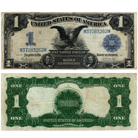 1899 $1 "Black Eagle" Silver Certificate Fr. 232 - Fine+