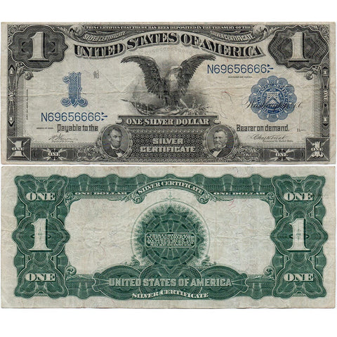 1899 Black Eagle $1 Silver Certificate Fr.228 - Very Fine