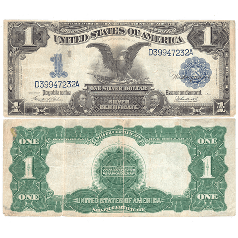 1899 Black Eagle $1 Silver Certificate Fr.233 - Fine