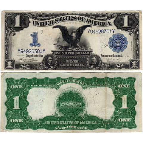1899 Black Eagle $1 Silver Certificate Fr. 233 - Very Fine