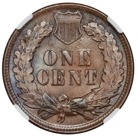 1899 Indian Head Cent - NGC MS 65 BN - Gem Toned Uncirculated