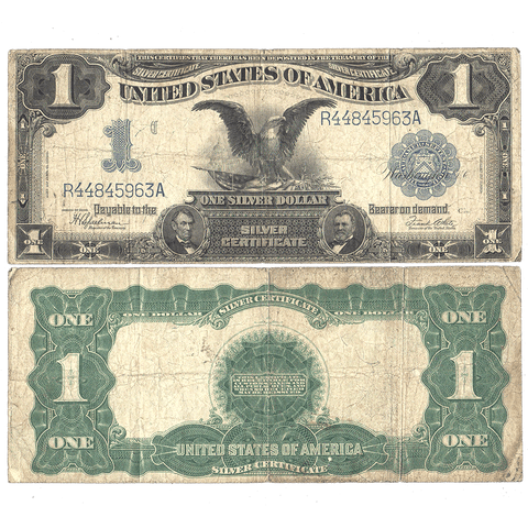 1899 Black Eagle $1 Silver Certificate Fr.236 - Choice Fine