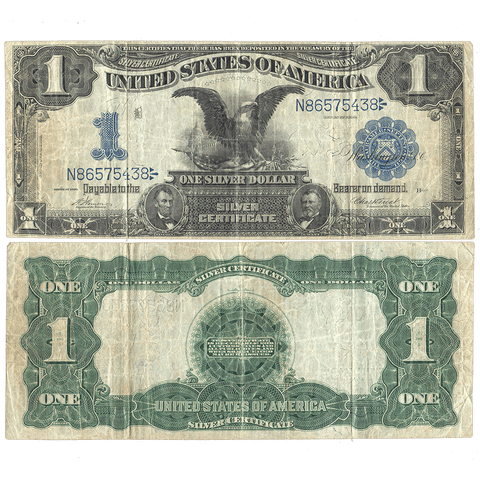 1899 Black Eagle $1 Silver Certificate Fr.227 - Very Fine