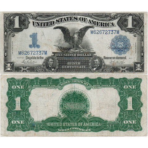 1899 $1 "Black Eagle" Silver Certificate Fr. 232 - Fine