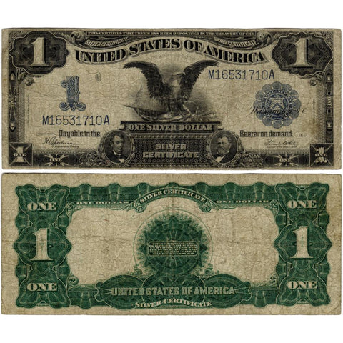 1899 Black Eagle $1 Silver Certificate Fr.236 - Nominal Fine