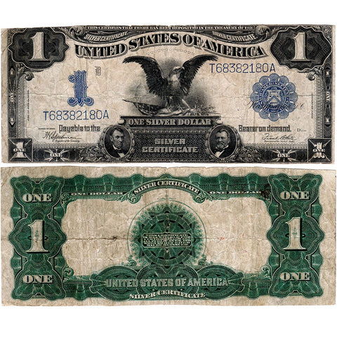 1899 Black Eagle $1 Silver Certificate Fr.236 - Net Fine