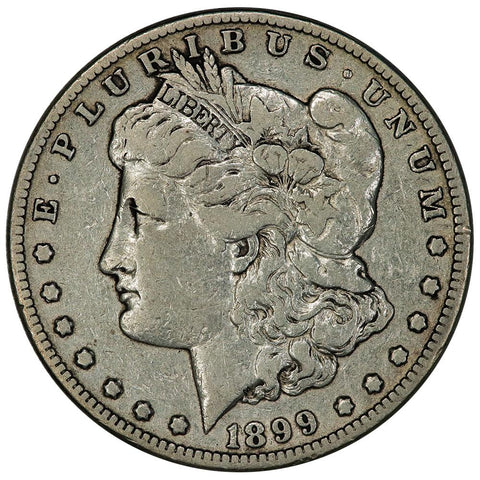1899 Morgan Dollar - Fine+ - Mintage 330,000