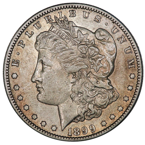 1899-O "Micro O" Morgan Dollar VAM-32 Top-100 - About Uncirculated