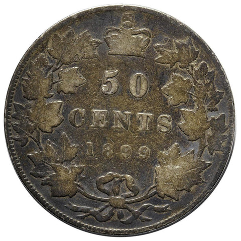 1899 Canada Fifty Cent KM.6 - Good