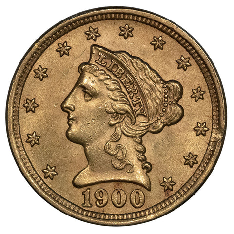 1900 $2.5 Liberty Gold Coin - Uncirculated