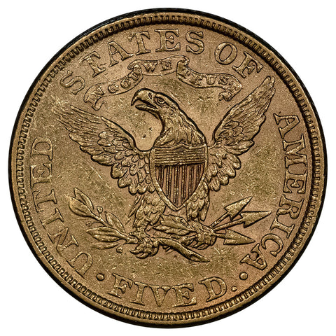 1900 $5 Liberty Head Gold - Extremely Fine+
