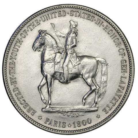 1900 Lafayette Silver Commemorative Dollar - Brilliant Uncirculated