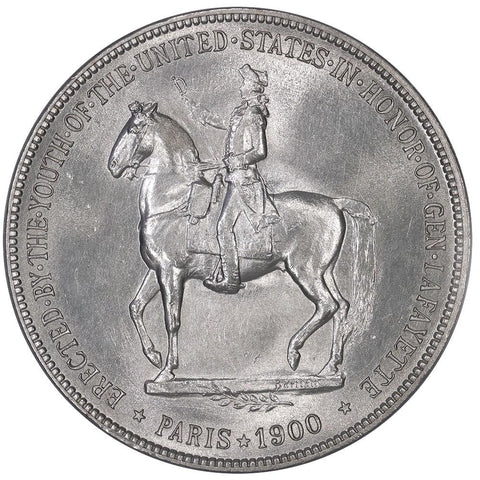 1900 Lafayette Silver Commemorative Dollar - PCGS Genuine - Uncirculated Details