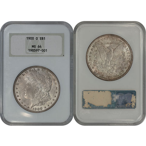1904-O Morgan Dollar - NGC MS 64 - Choice Brilliant Uncirculated