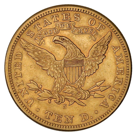 1901-S $10 Liberty Gold Eagle - About Uncirculated - Super Cheap!