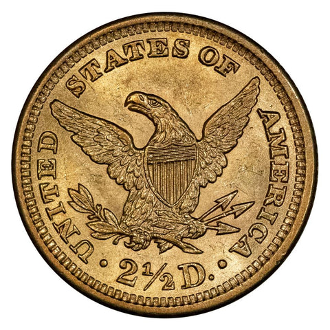 1902 $2.5 Liberty Gold Coin - Brilliant Uncirculated