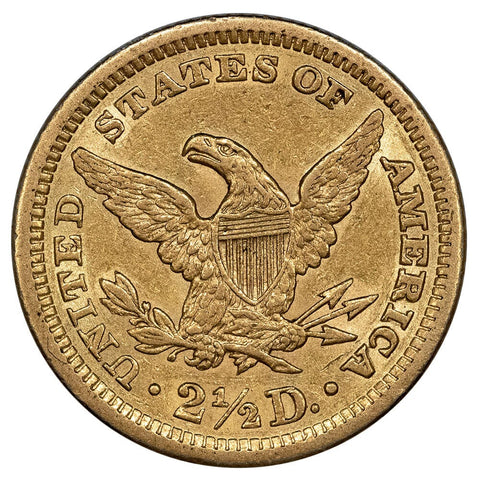 1902 $2.5 Liberty Gold Coin - Extremely Fine