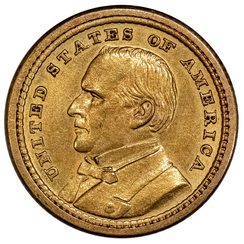 1903 McKinley/LA Purchase Expo $1 Gold Commemorative - About Uncirculated+