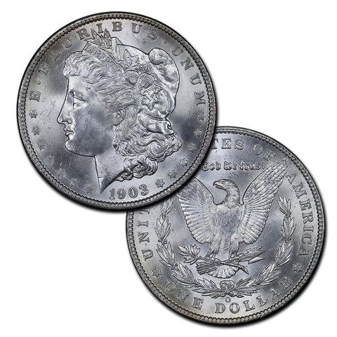 Morgan Dollars by Date (1900-1921) - Brilliant Uncirculated