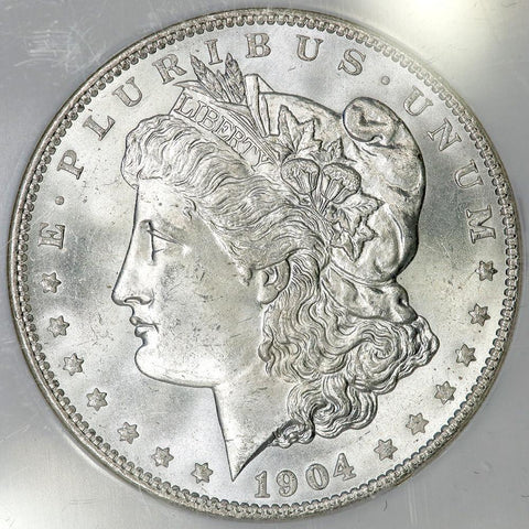 1904-O Morgan Dollar in NGC MS 64 - Choice Brilliant Uncirculated