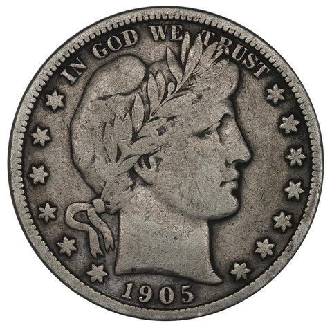 1905-S Barber Half Dollar - Fine