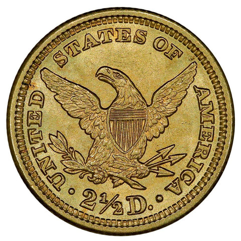 1906 $2.5 Liberty Gold Coin - PQ Brilliant Uncirculated