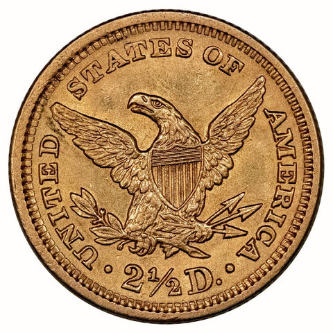 1907 $2.5 Liberty Gold Coin - PQ Brilliant Uncirculated