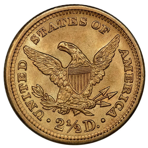 1907 $2.5 Liberty Gold Coin - Choice Brilliant Uncirculated