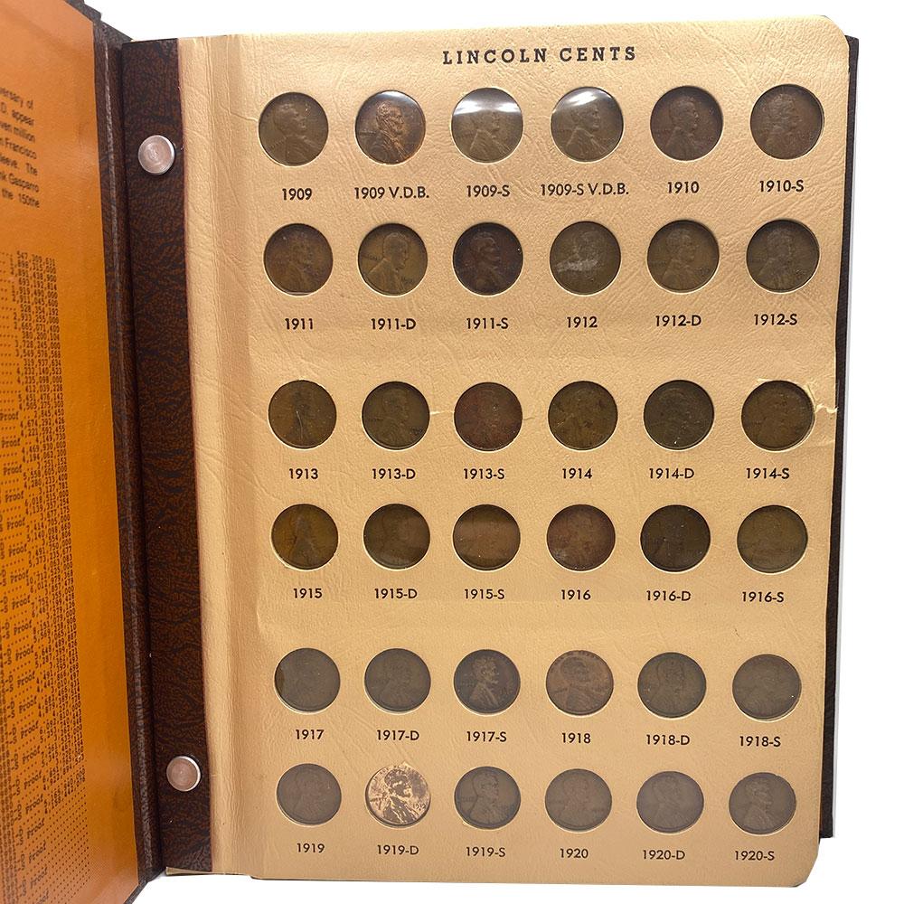Dansco Album #8100 for Lincoln Cents w/proofs 1909-2009