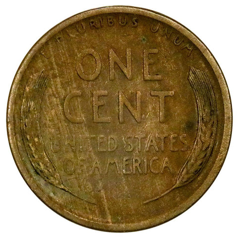 1909-S Lincoln Wheat Cent - Semi-Key Date - Fine