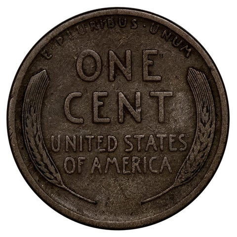 1909-S Lincoln Wheat Cent - Fine