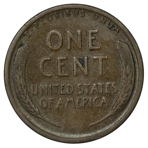 1909-S Lincoln Wheat Cent - Semi-Key Date - Very Fine