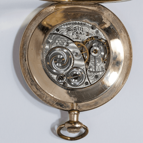 1912 Elgin Gold Filled Pocket Watch - 7 Jewel, Model 3, Grade 324, Size 0s