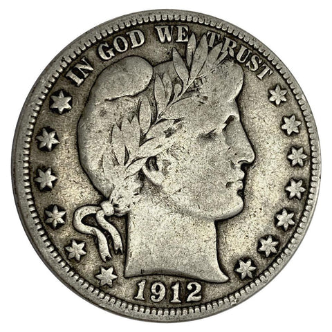 1912 Barber Half Dollar - Fine