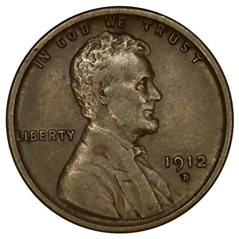 1912-D Lincoln Wheat Cent - Extremely Fine