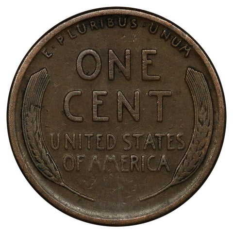 1912-S Lincoln Wheat Cent - Very Fine