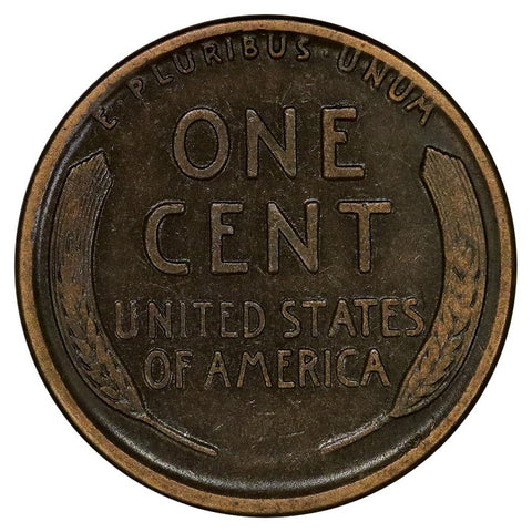 1912-S Lincoln Wheat Cent - Very Fine+