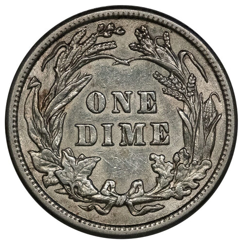 1913 Barber Dime - Extremely Fine