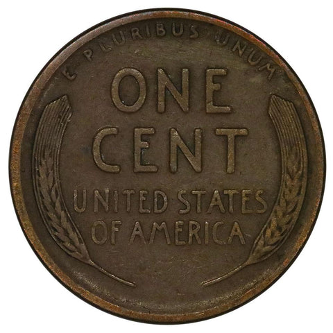 1913-S Lincoln Wheat Cent - Very Fine+