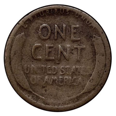 1914-D Lincoln Wheat Cent - Key Date - Very Good Details