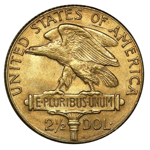 1915-S Panama-Pacific $2.5 Gold Commemorative - About Uncirculated