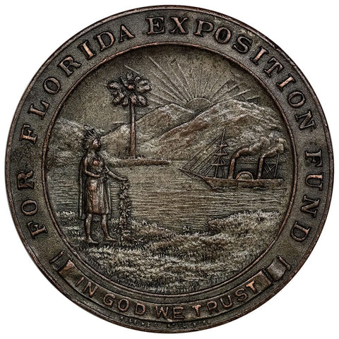 1915 Panama Pacific Expo, Florida So-Called-Dollar HK. 404 - About Uncirculated