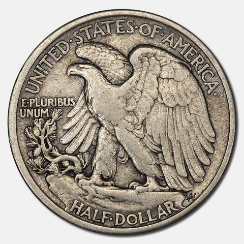 1916 Walking Liberty Half Dollar - Extremely Fine