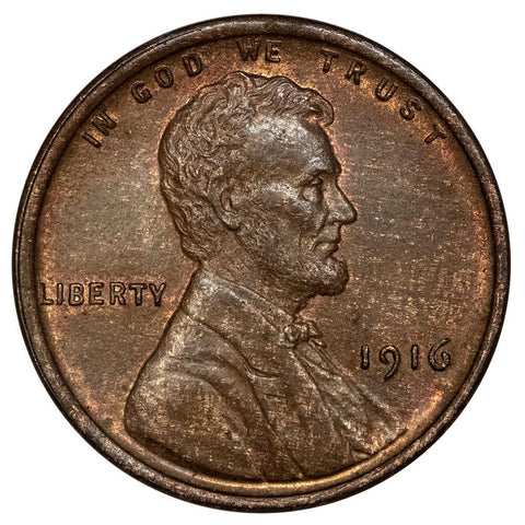1916 Lincoln Wheat Cent - Brown Uncirculated