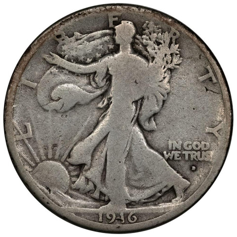 1916-D Walking Liberty Half Dollar - Good