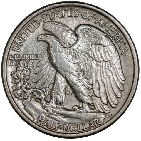 1917 Walking Liberty Half Dollar - About Uncirculated