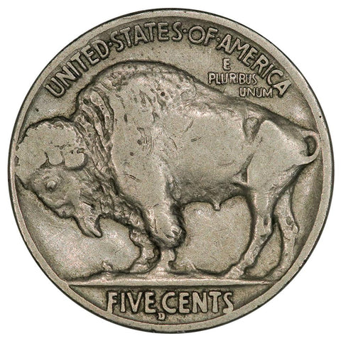 1917-D Buffalo Nickel - Fine+