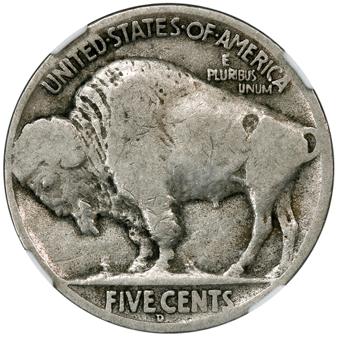 1918/7-D Buffalo Nickel - NGC Good 4