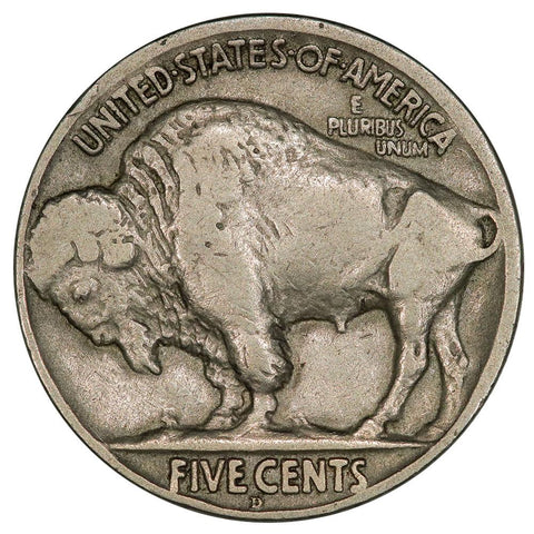 1918-D Buffalo Nickel - Fine
