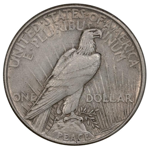 1921 High Relief Peace Dollar - Very Fine Details